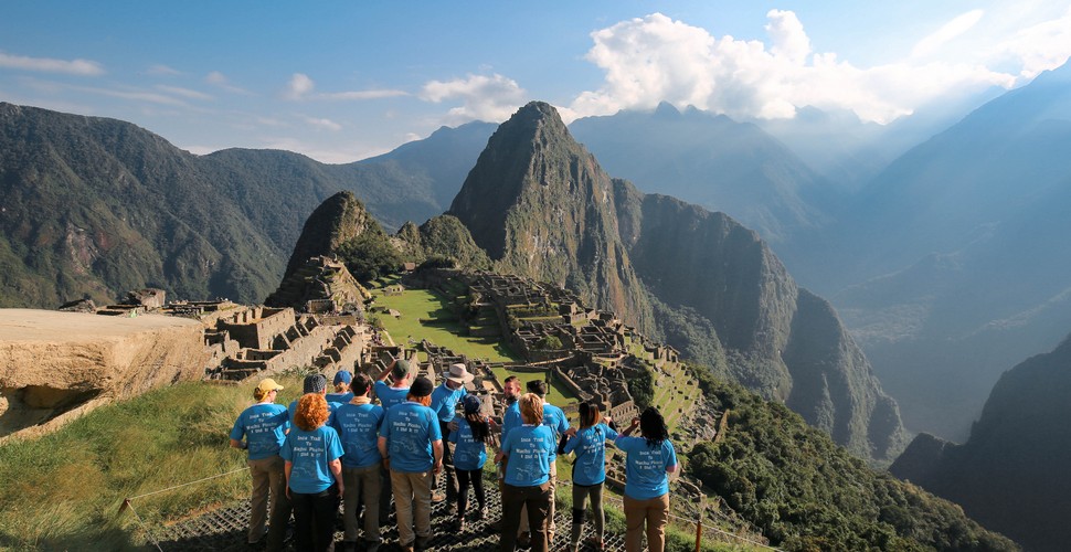 Machu Picchu, the final destinaion of the remarkable Inca Trail