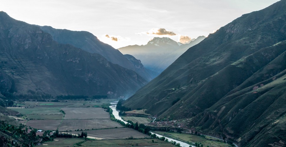 Sacred Valley Farmlands at dawn!