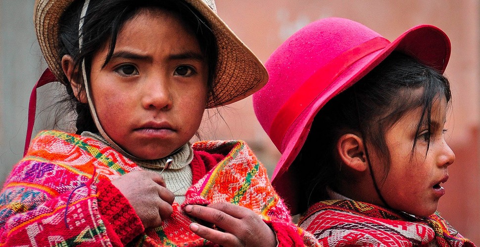 The Community Children waiting for their Chocolatada