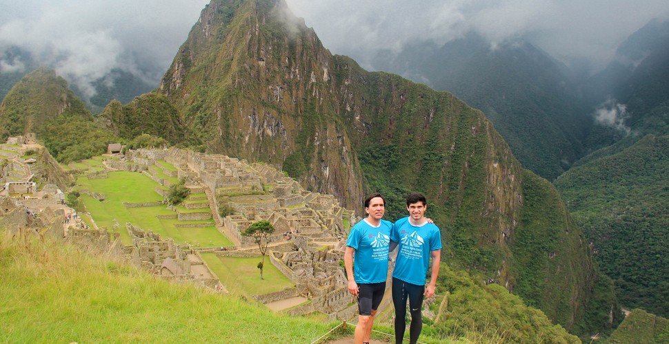 Huayna Picchu mountain inside Machu Picchu