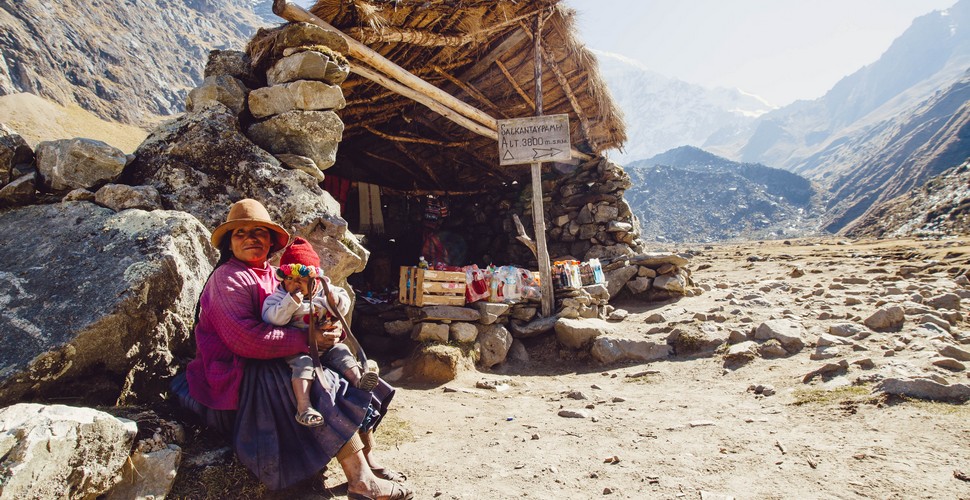 Local Store along The Salkantay Trail to Machu Picchu