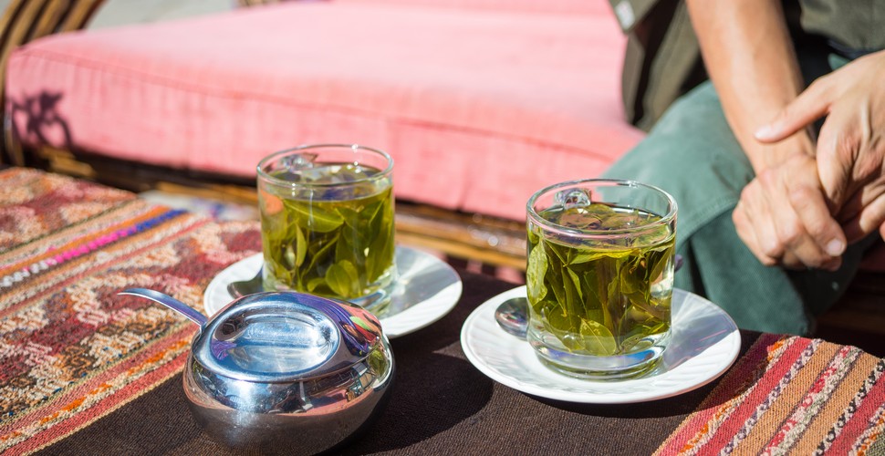 Coca Tea is an exellent way to help you acclimatize and avoid altitude sickness before the Salkantay Trek