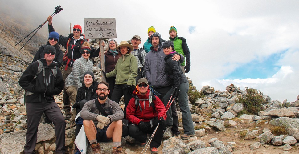 Salkantay Trek Group Tour Reach the Salkantay Pass! 