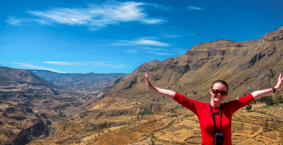 Colca Canyon is found at a similr Altitude to Cusco on Your Peru Vacation Packages.