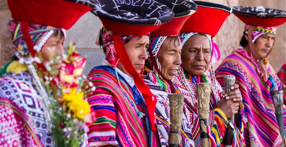 Andean Peruvian Men on Your peru Travel Packages