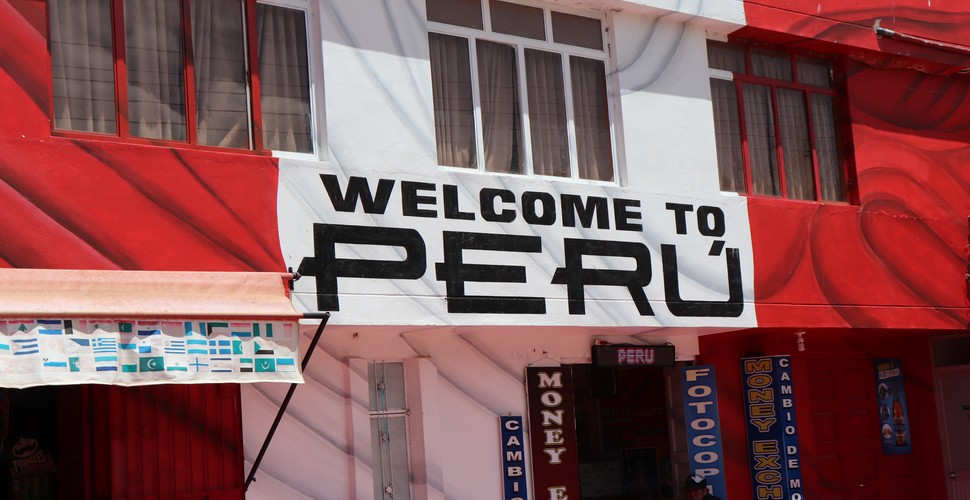 Immigration Office at The Boliva-Peru Border