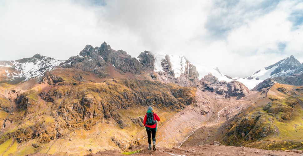 You will be hiking  at around 500meters elevation on the Rainbow Mountain treks!