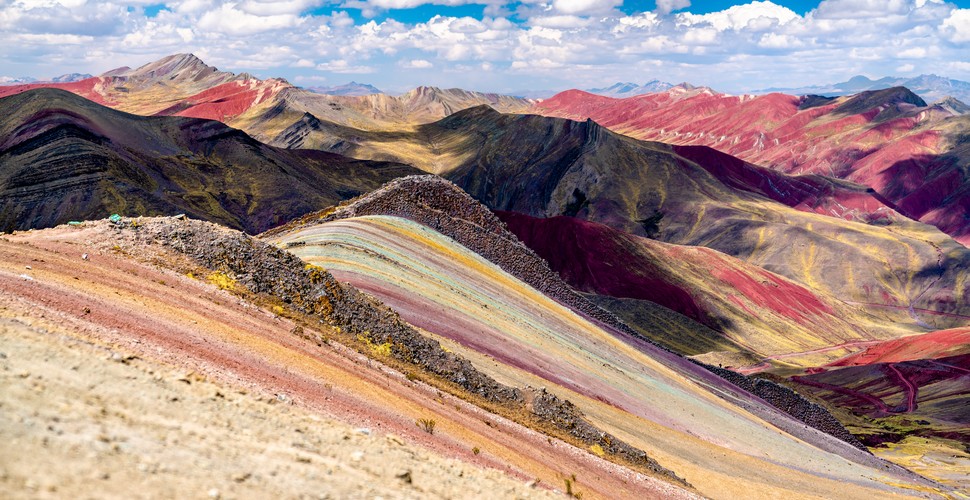 The Lesser Visited Palcoyo Rainbow Mountain