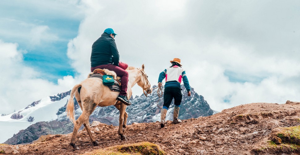 Our Local Muleteer on an Ausangate and Rainbow Mountain Trek