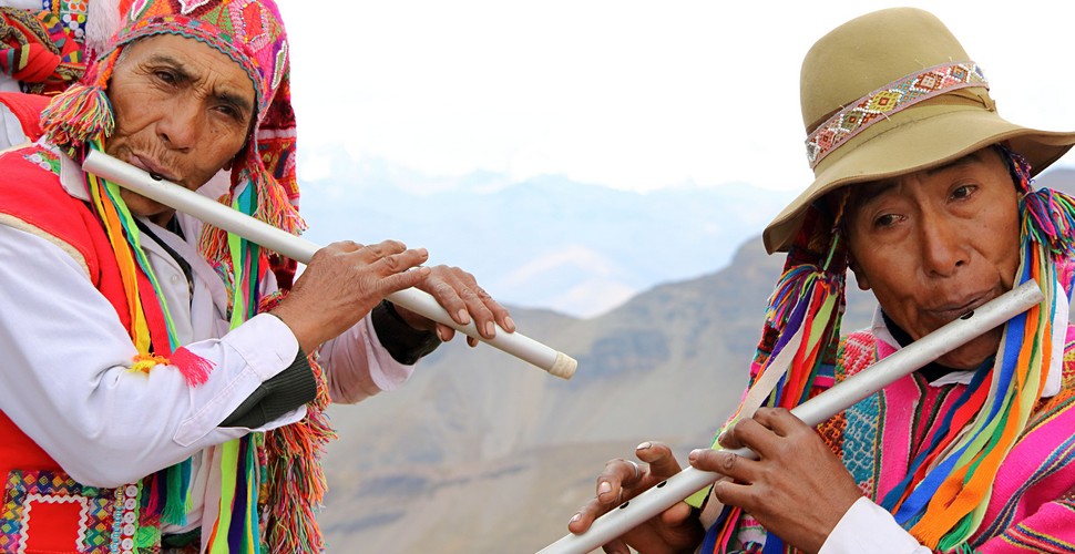 Local Musicians From The Ausangate and Rainbow Mountain Region