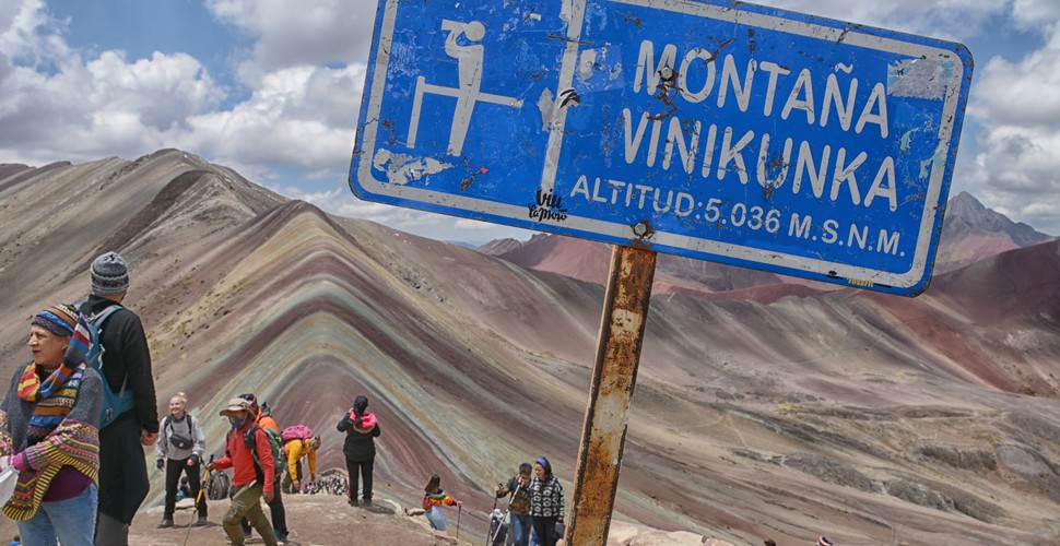 Rainbow Mountain Peru is a more recent natural wonder of the world and its found in Peru!