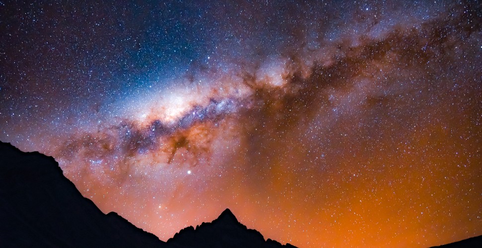 The Milky Way Over Ausangate Near Rainbow Mountain