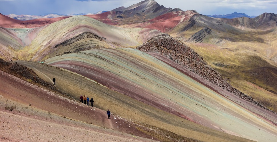 Palcoyo Rainbow Mountain Trips have much fewer crowds