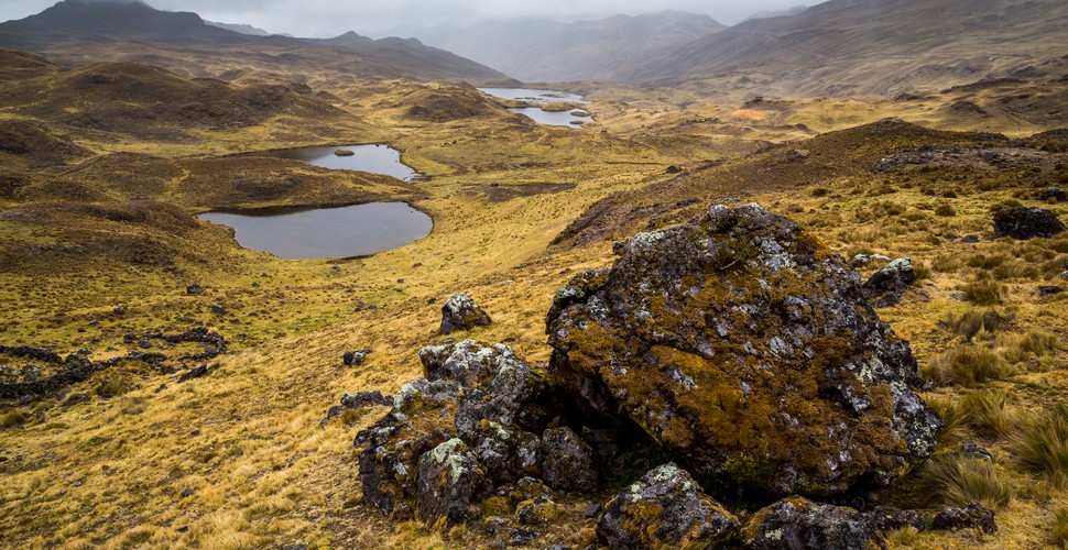 Remote Andean Countryside on The Lares Trek