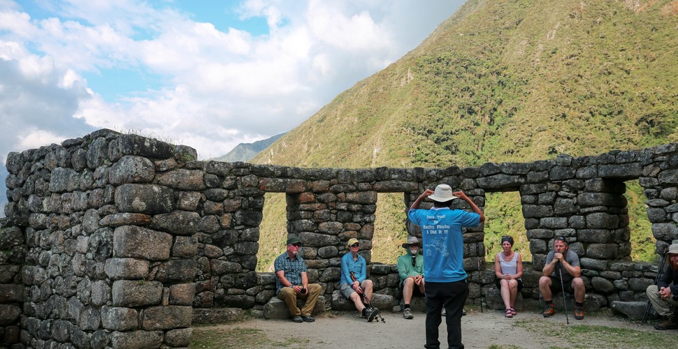 Temple at Machu Picchu