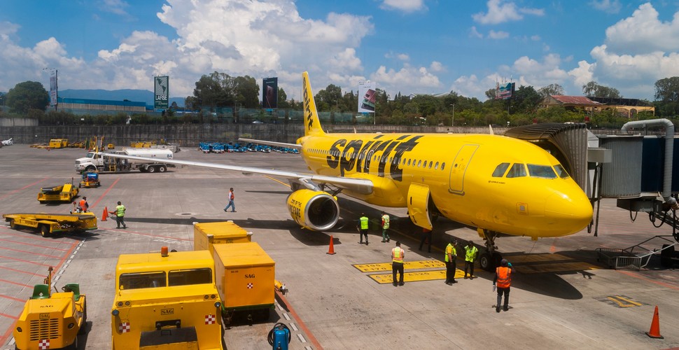 Spirit Airlines flight to Peru