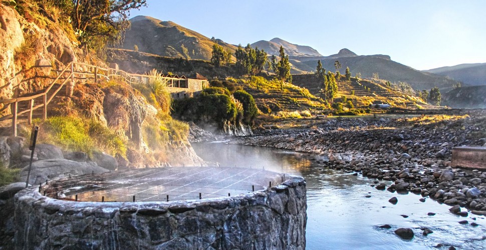 Colca Lodge Hot Tub in The Colca Canyon