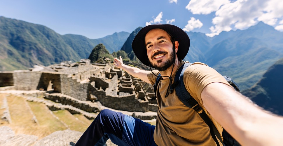 Sun Hat at Machu Picchu!