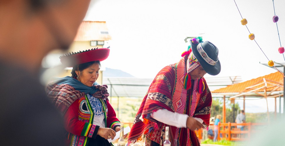 An authentic Andean Ritual in Cusco