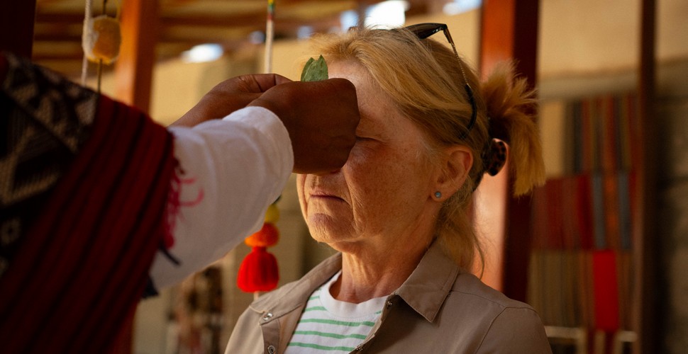 A spiritual experience in The Andes