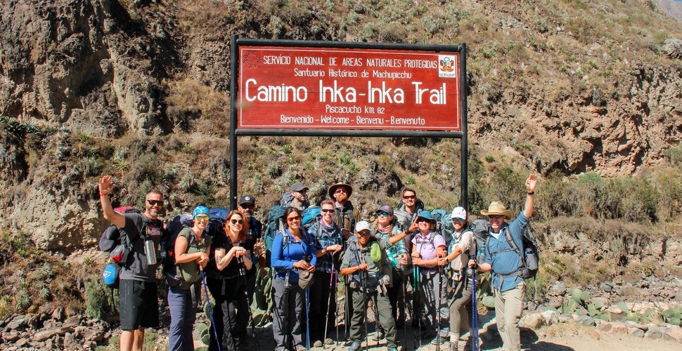 KM82- The beginning of the Inca Trail rek to Machu Picchu