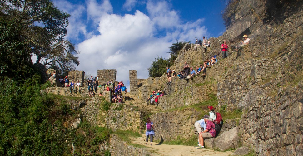 The trail to the Inti Punku (Sun Gate)
