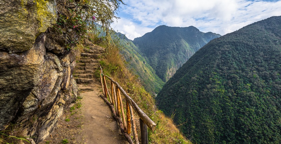 Vistas Impressionanates en Camino Inca !