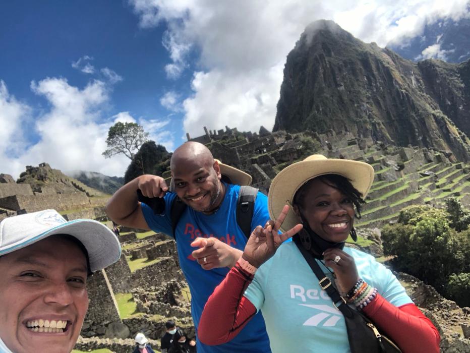 Happy Passengers at Machu Picchu tour