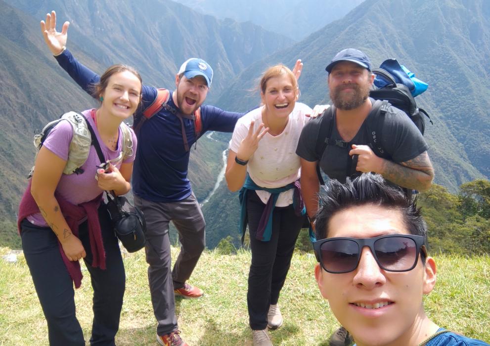 Passenger Trekking to Machu Picchu