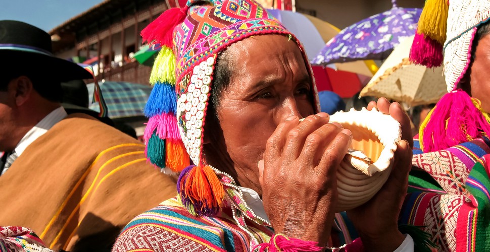 Pututo´s are central to Andean Culture and Music