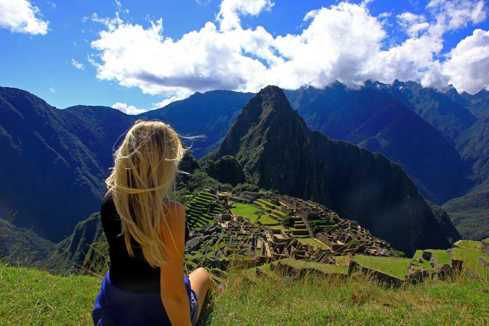 The view of Machu Picchu