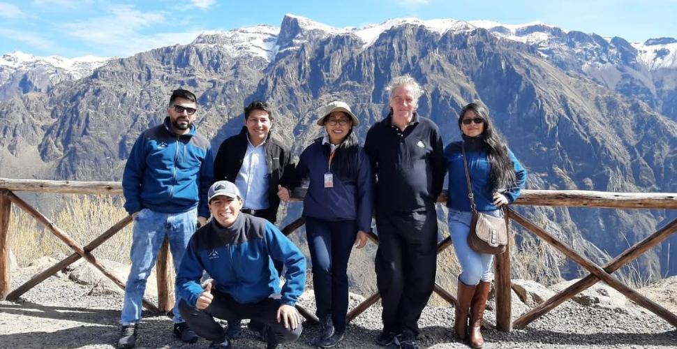 Arequipa´s surroundings are as spectacular as the Colca Canyon.